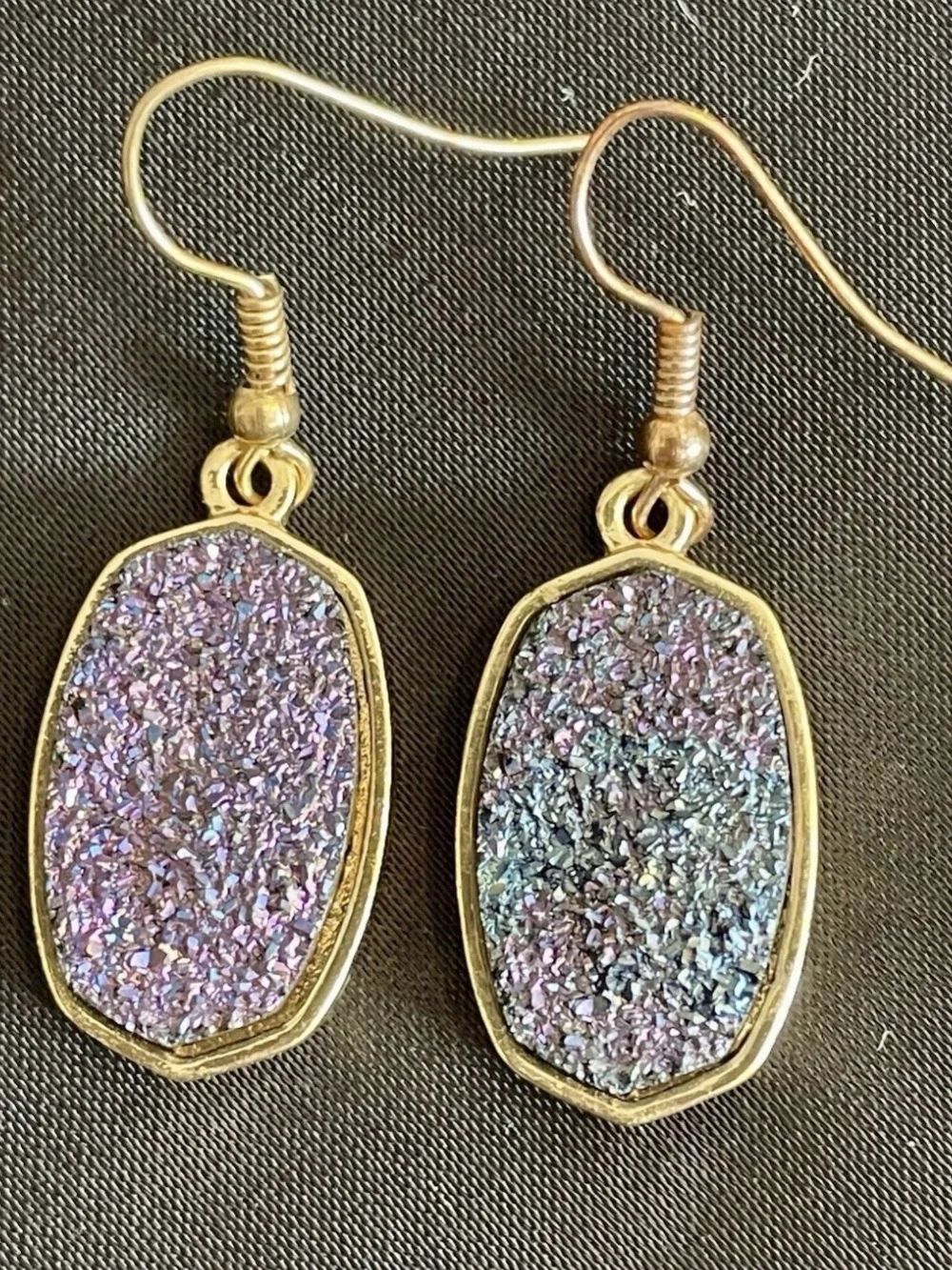 Women’s Contemporary Drop Earring lot— Gold, Black, Pearl, Purple, Red